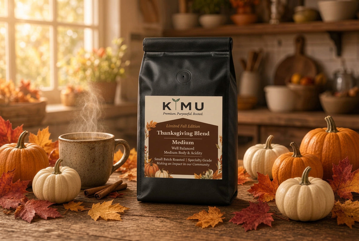 KIMU seasonal coffee collection