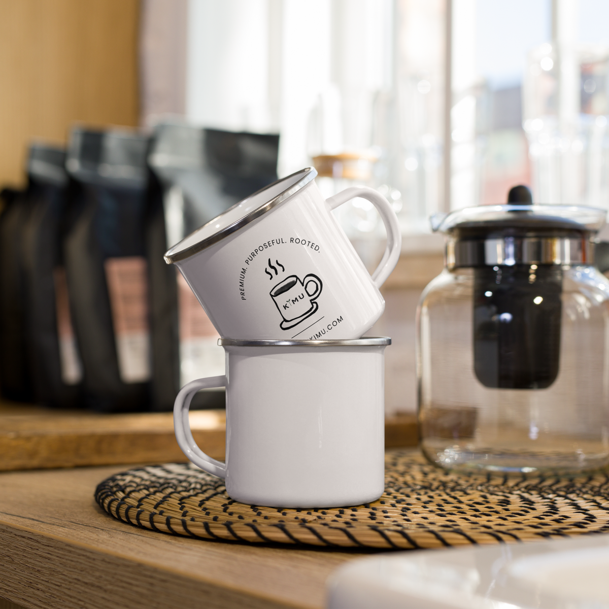 Classic Cup of Joe - Enamel Mug