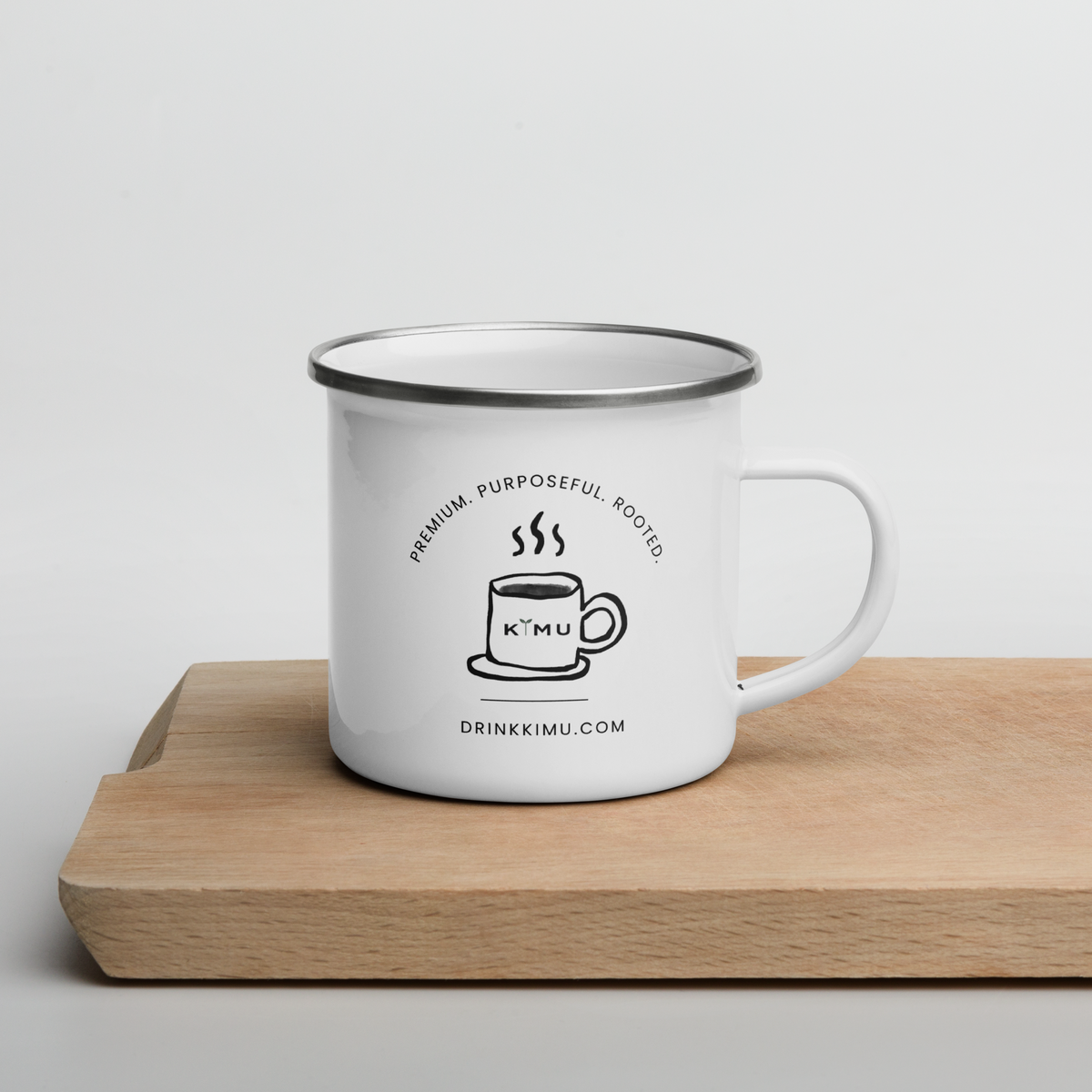 Classic Cup of Joe - Enamel Mug